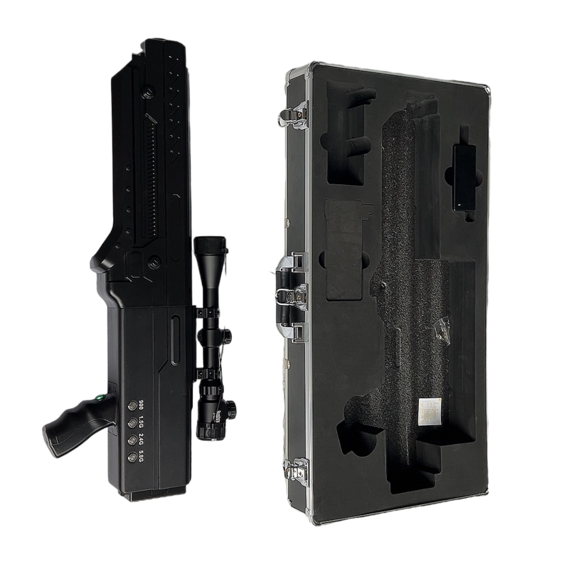  海南藏族手持便携式枪型低空防御反制四通道A型