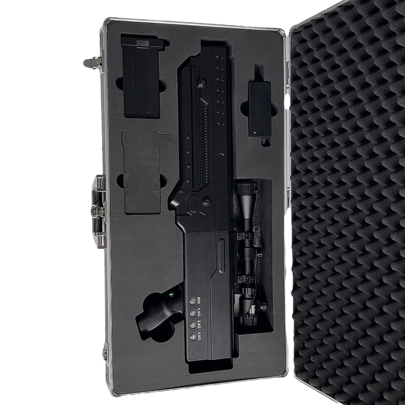  海南藏族手持便携式枪型低空防御反制四通道B型